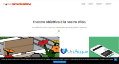 Desktop Screenshot of momacomunicazione.it